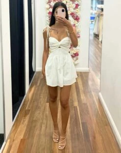 Dominique Mini Dress - White -Curvy Charm Store Untitled design 2024 01 31T152850.312