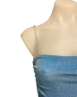 Maya Glitter Mini Dress - Light Blue -Curvy Charm Store Untitleddesign 2024 01 29T152822.921