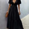 Asha Maxi Dress - Black