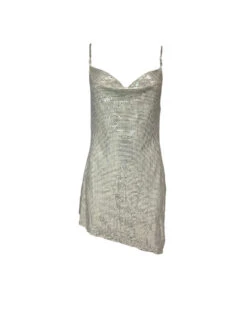Honey Sequin Mini Dress - Silver -Curvy Charm Store Untitleddesign 17