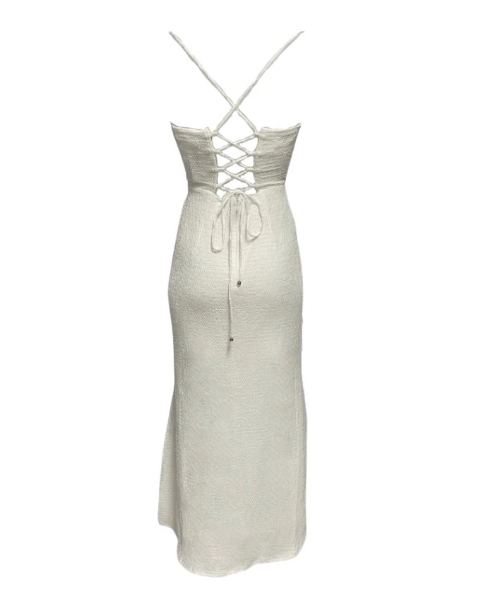Enola Maxi Dress - White 12 Enola Maxi Dress - White - Image 10