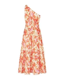 Siena Floral Satin Maxi Dress - Orange -Curvy Charm Store Untitleddesign 42