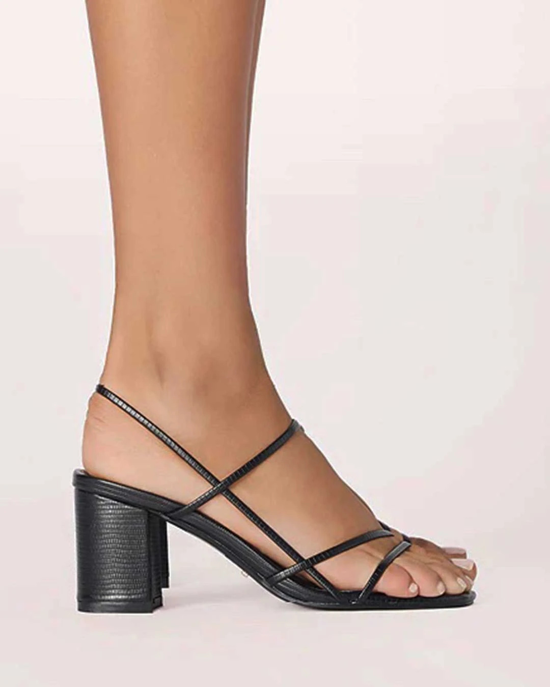 Yachi Heels - Black Scale 4 Yachi Heels - Black Scale - Image 2