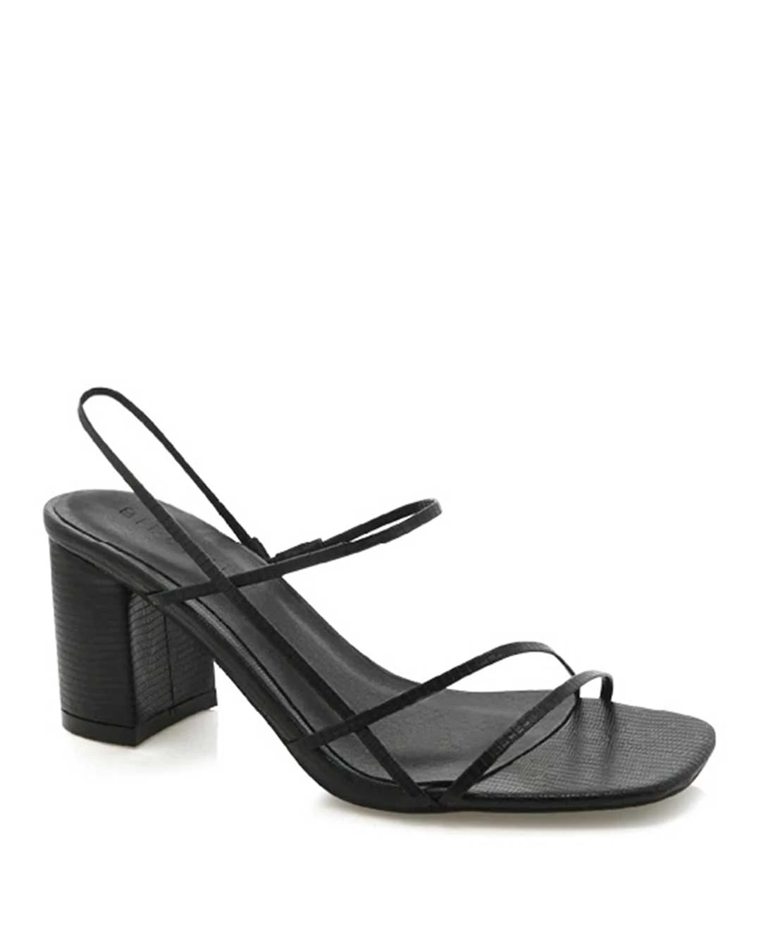 Yachi Heels - Black Scale 6 Yachi Heels - Black Scale - Image 4