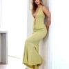 Amy Maxi Skirt - Lime 1 Amy Maxi Skirt - Lime -Curvy Charm Store amy top and skirt leaning lemon