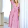Asha Maxi Dress - Lavender 2 Asha Maxi Dress - Lavender -Curvy Charm Store asha.lavender6