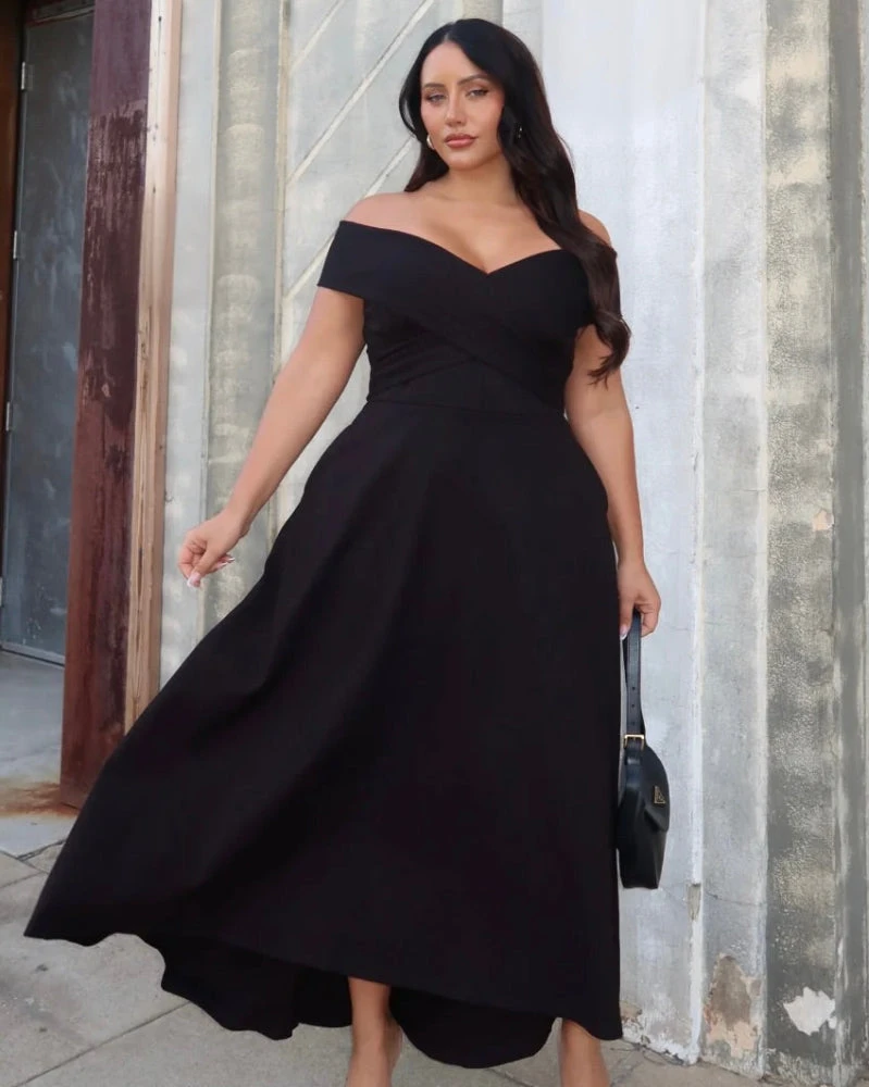 Belina Midi Dress- Black 3 Belina Midi Dress- Black