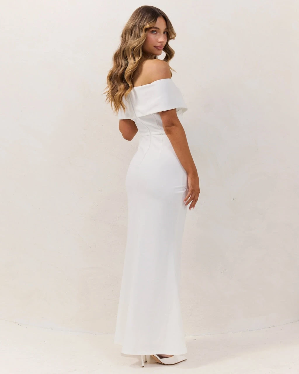 Briana Maxi Dress- White 4 Briana Maxi Dress- White - Image 2