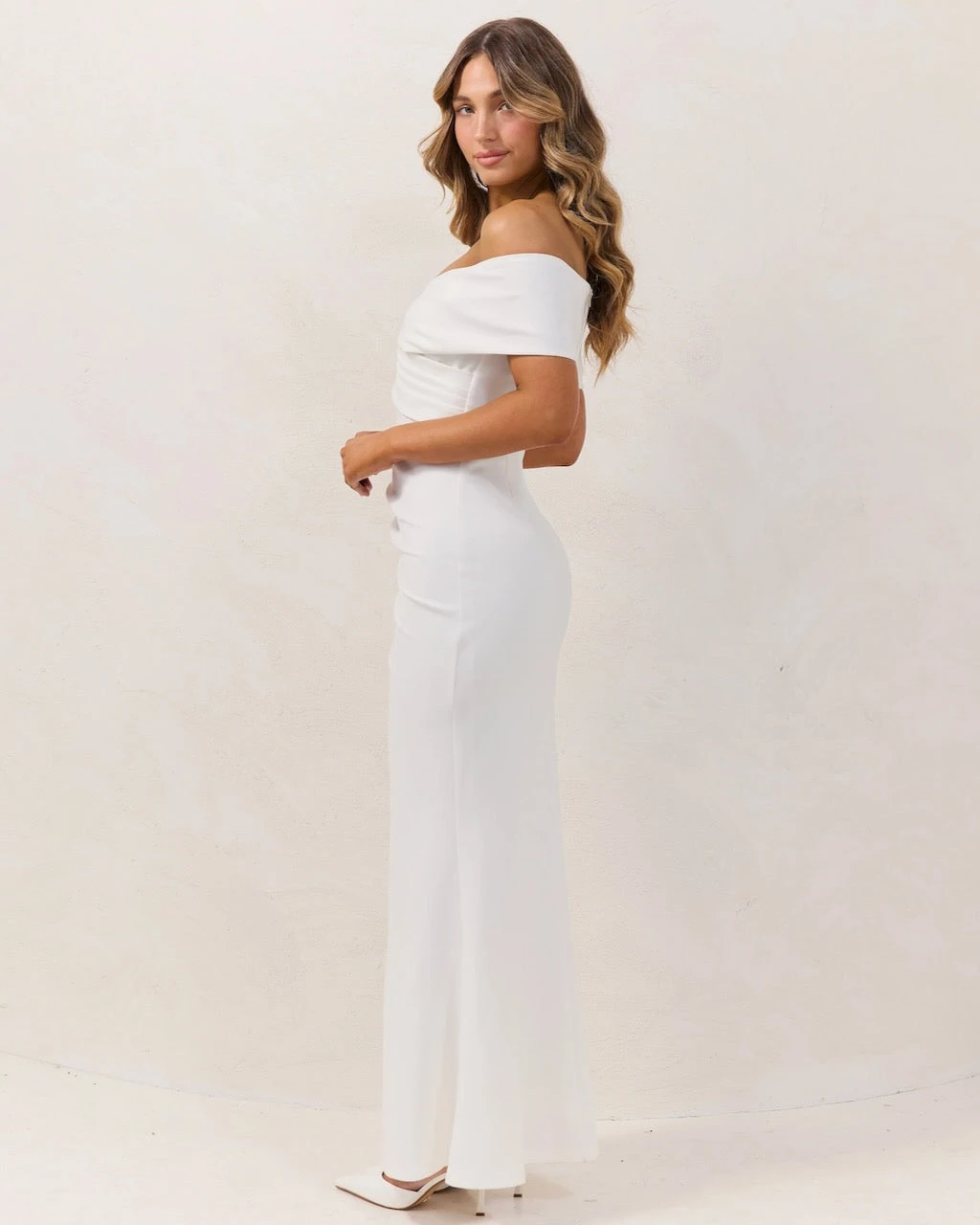 Briana Maxi Dress- White 6 Briana Maxi Dress- White - Image 4