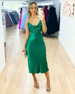 Chaya Slip Dress - Emerald 13 Chaya Slip Dress - Emerald -Curvy Charm Store chaya slip dress front 1 emerald