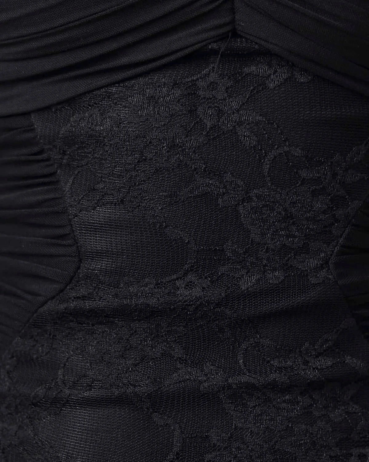 Demi Mesh Maxi Dress - Black 5 Demi Mesh Maxi Dress - Black - Image 3