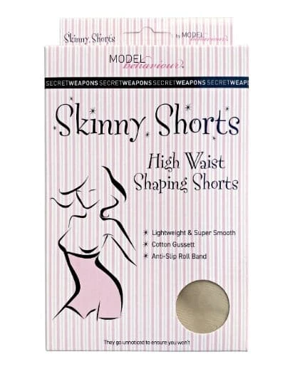 Skinny Shorts Shapewear - Nude 3 Skinny Shorts Shapewear - Nude