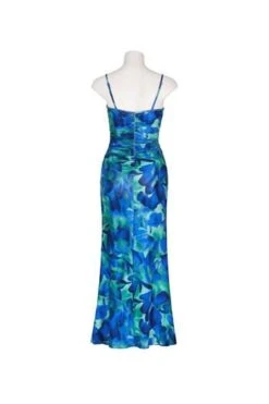 Cassie Maxi Dress - Green/Blue Print 39 Cassie Maxi Dress - Green/Blue Print -Curvy Charm Store image c3727e83 6a10 4710 a008 f9315006c6c1