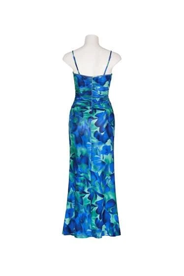 Cassie Maxi Dress - Green/Blue Print 21 Cassie Maxi Dress - Green/Blue Print - Image 19