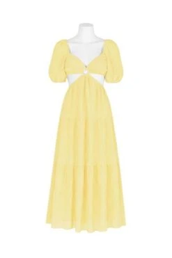 Olga Maxi Dress - Yellow -Curvy Charm Store image f5be4a0f 1877 4592 97ac 8879e0101071