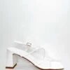 Irma Heels - White -Curvy Charm Store irma white