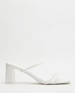 Isoka Heels - White