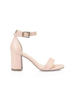 Keeley Block Heel - Nude