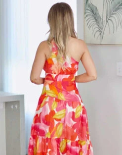 Siena Floral Maxi Dress - Multi -Curvy Charm Store siena.multi2