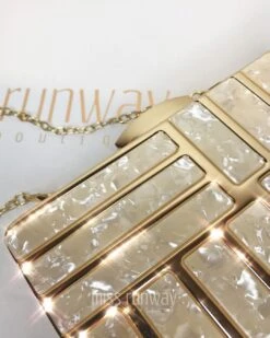 Taylor Box Clutch - Gold -Curvy Charm Store taylor box clutch close up 185e12d3 5c06 487f a1e4 d64ddb5bda0d